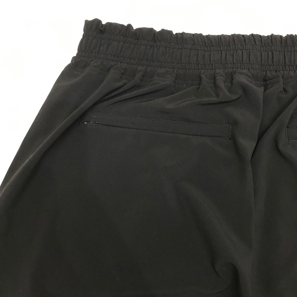 Athleta Black Cropped Ankle Pants Wide-Leg - Picture 7 of 16